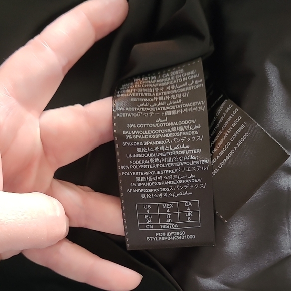 GUESS Elegant Black One-Shoulder Dress - Picture 6 of 7